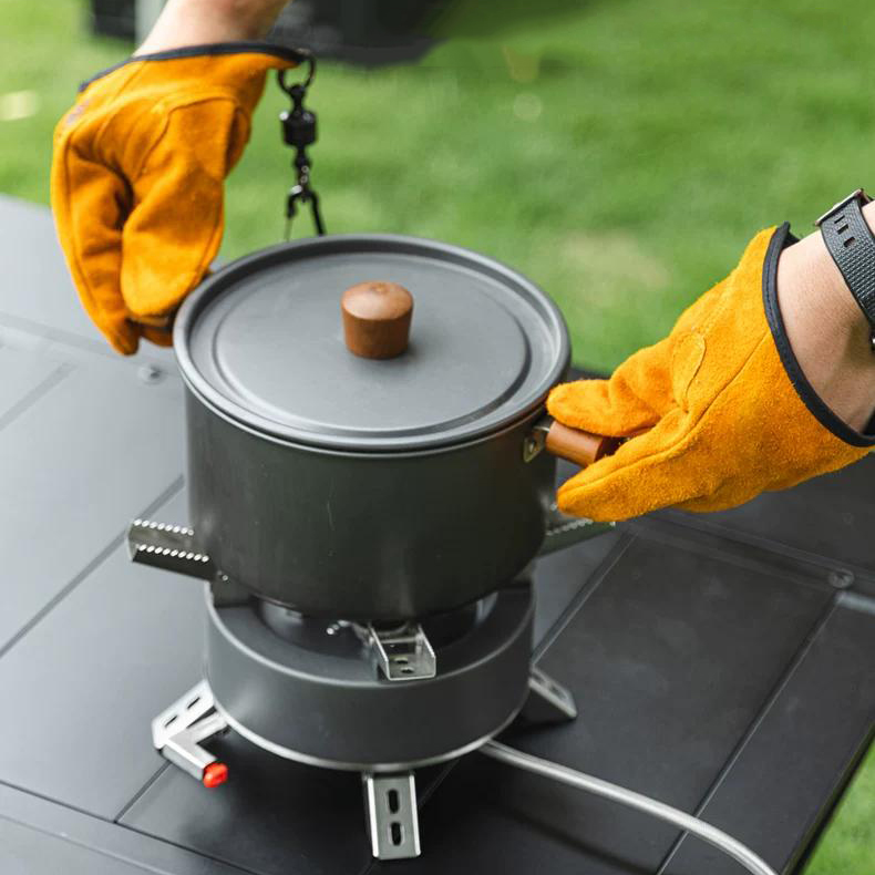 Guantes de Barbacoa para cocin - Camping Cooking Essentials reseña y precio