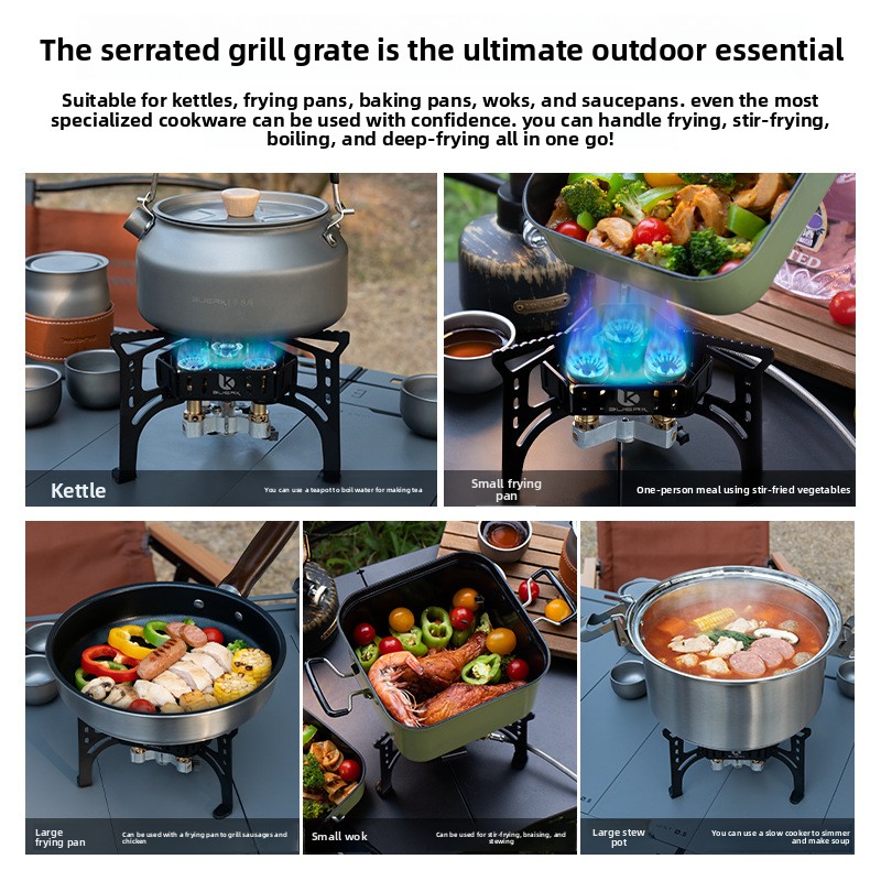 Estufa de Gas Portátil Plegabl - Camp Grill Portable Folding reseña y precio