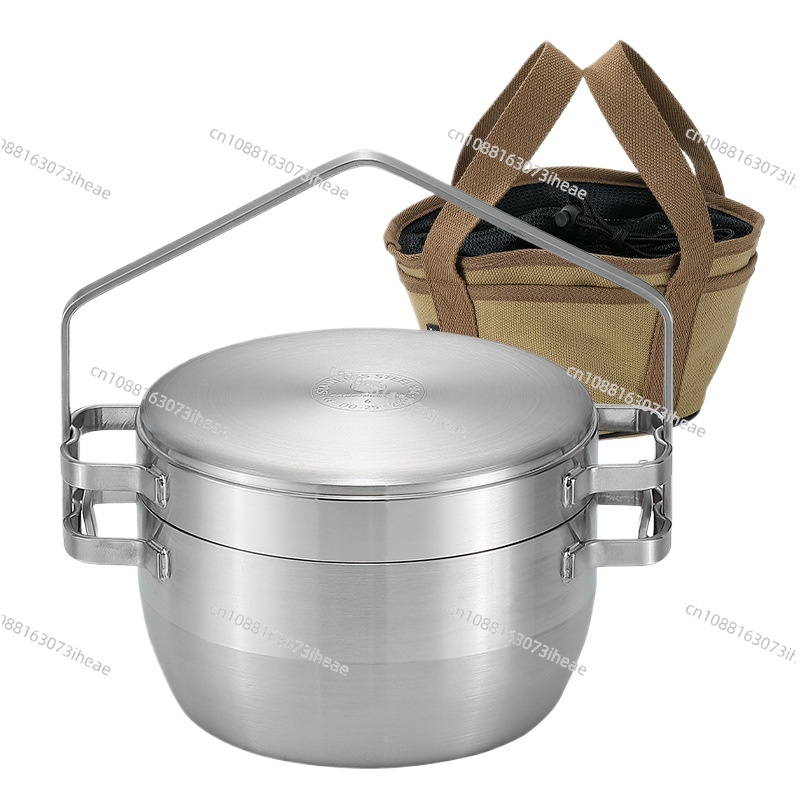 Olla colgante para exteriores  - Camping Cooking Frying Pan reseña y precio