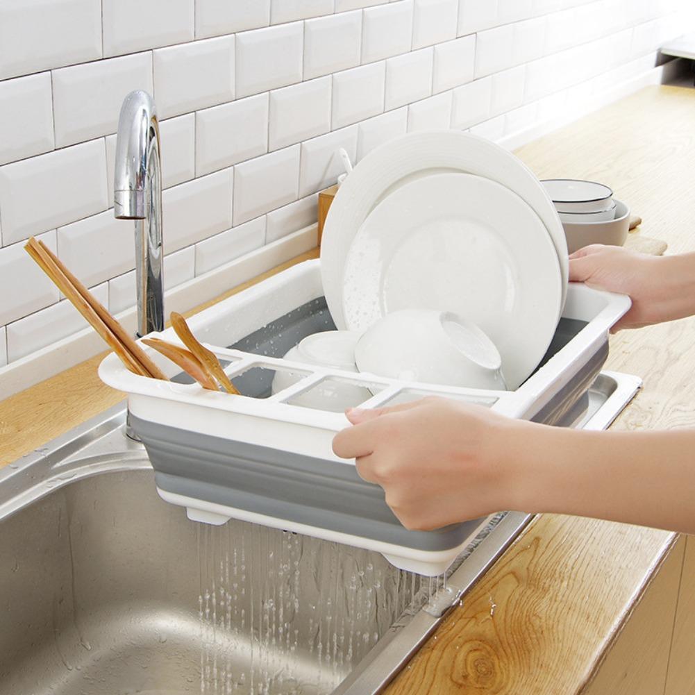 Escurridor de Platos Plegable, - Camping Cooking Bowl reseña y precio