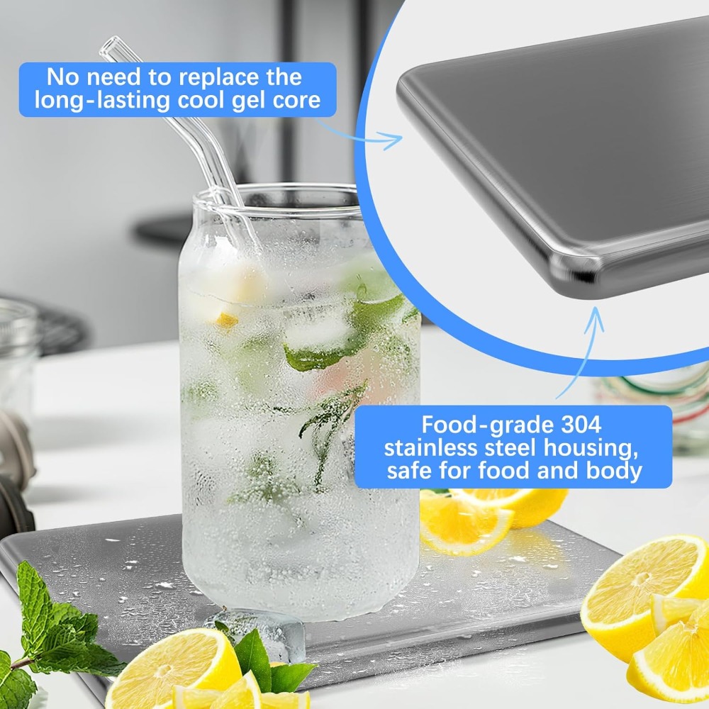 Paquete de Hielo de Acero Inox - Camping Cooking Basket reseña y precio