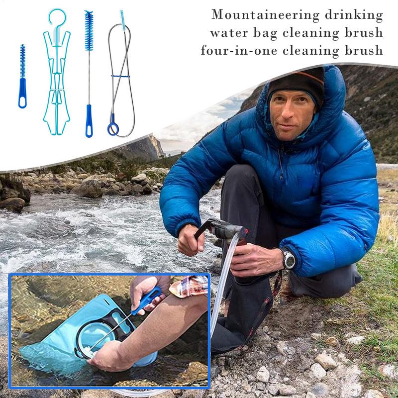 Kit de cepillo de limpieza par - Camping Cooking Essentials reseña y precio