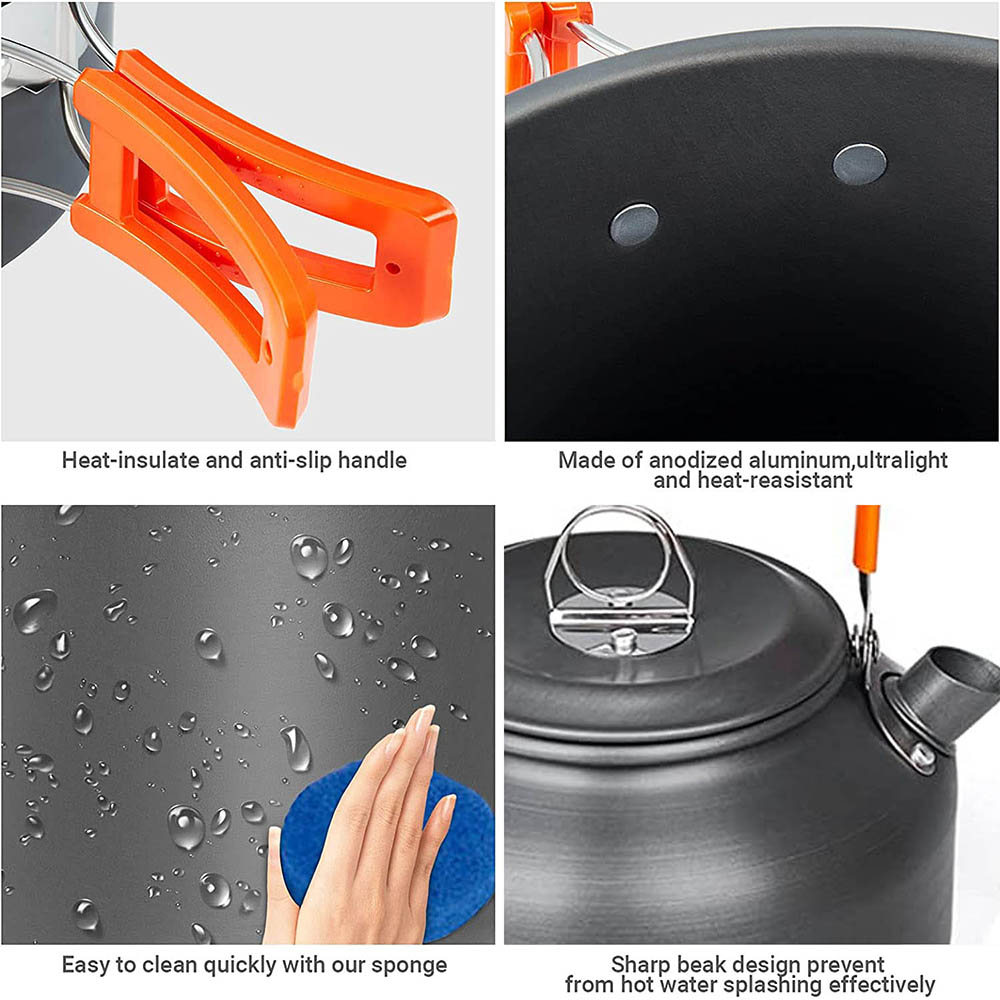 1 Uds./1 Juego de utensilios d - Camping Cooking Essentials reseña y precio
