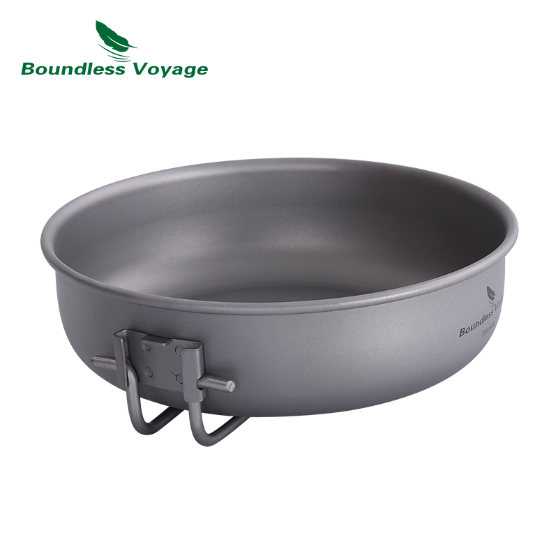 Sartén de titanio ultraligera  - Camping Cooking Appliances reseña y precio