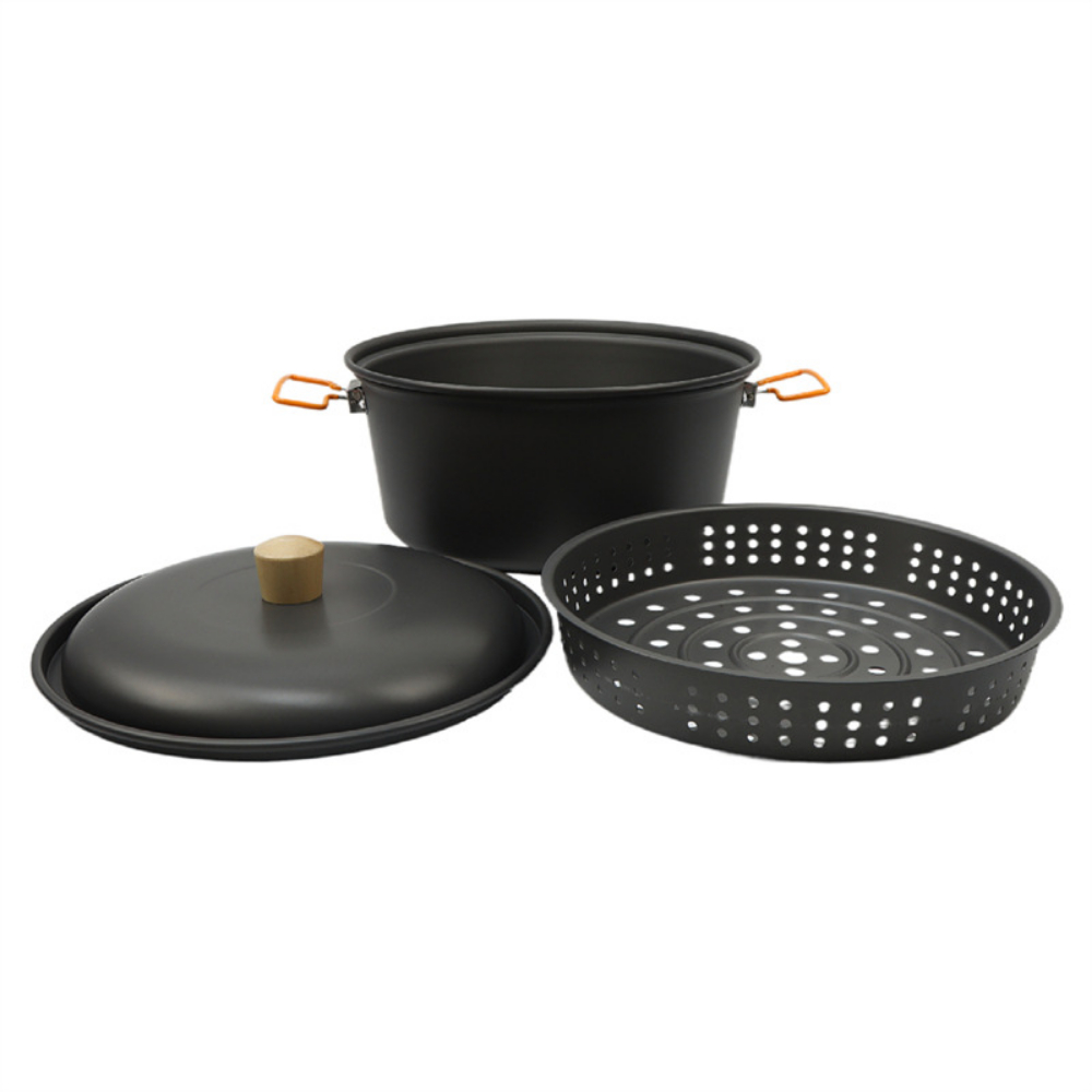 Juego de ollas de cocina para  - Camping Cooking Essentials reseña y precio
