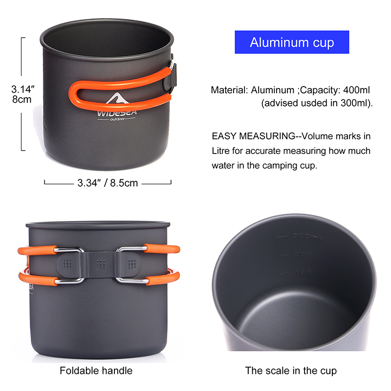 Widesea-Juego de utensilios de - Camping Cooking Burner reseña y precio
