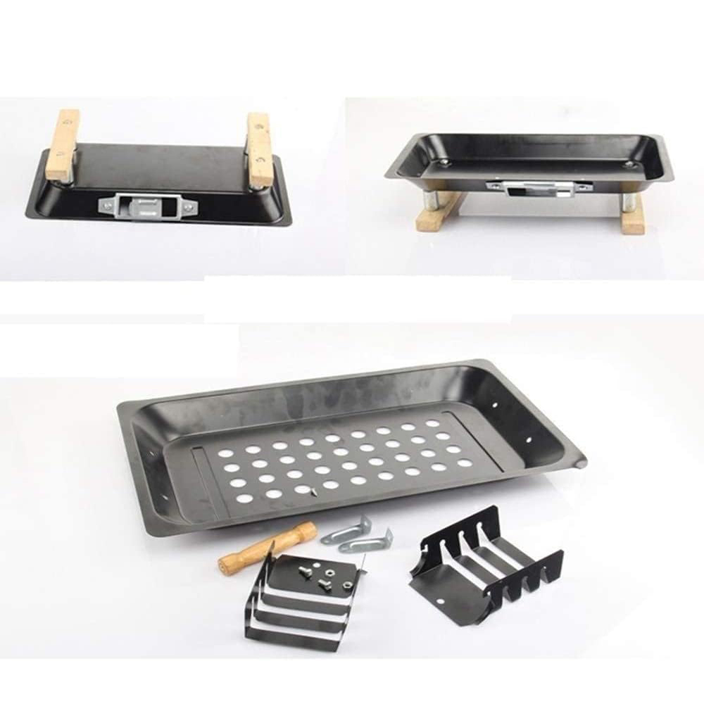 Parrilla de Kebab de hierro mo - Camp Grill Portable Folding reseña y precio
