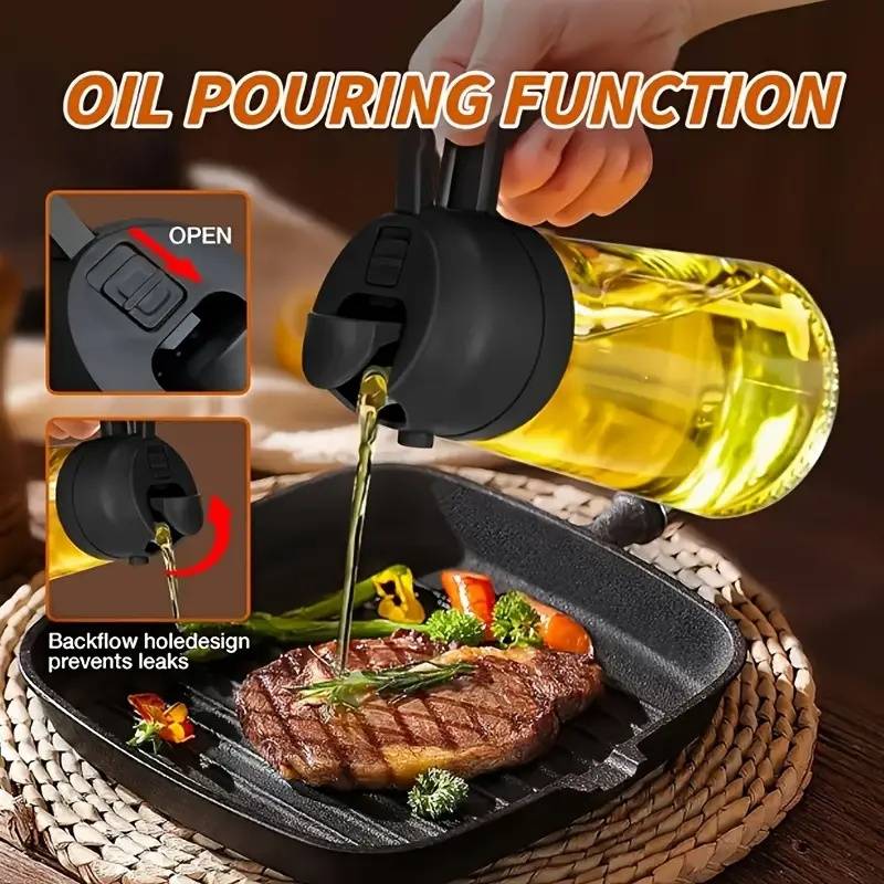 Botella pulverizadora de aceit - Camping Cooking Oil Bottle reseña y precio