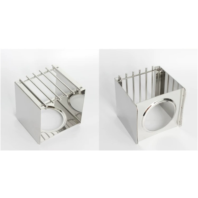 Soporte Cuadrado de Acero Inox - Camping Cooking Appliances reseña y precio