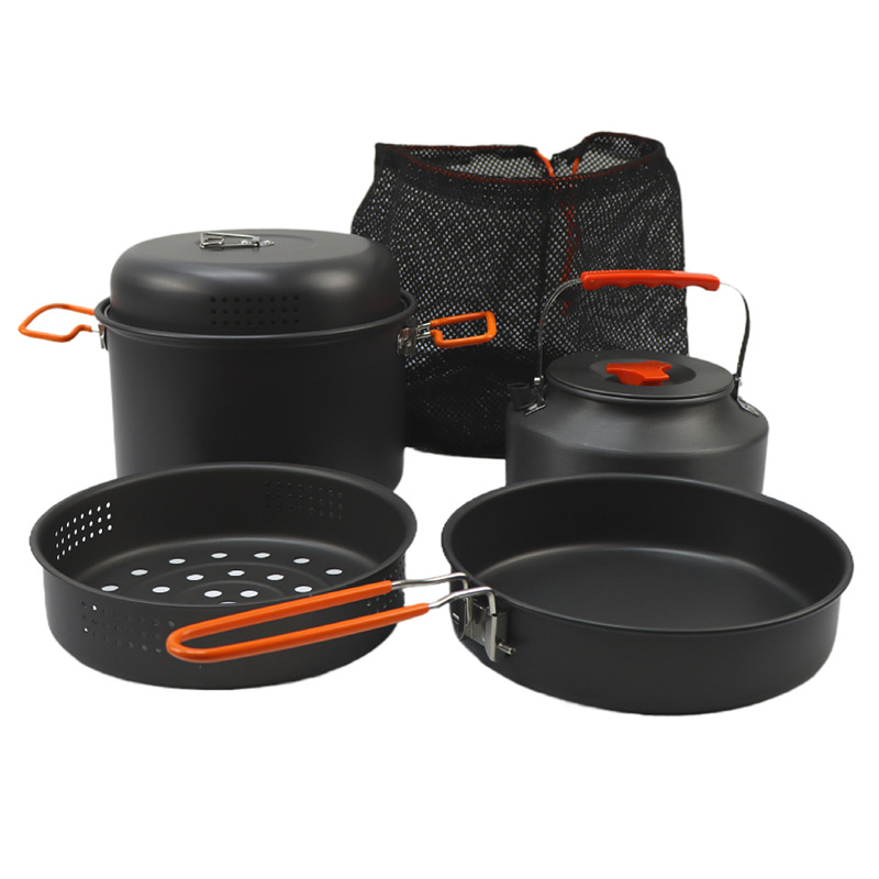 Juego de utensilios de cocina  - Camping Cooking Pan reseña y precio