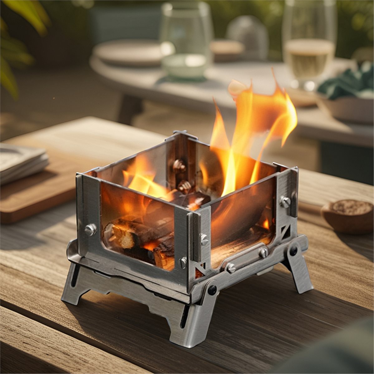 Calentador Portátil para Acamp - Camp Grill Portable Folding reseña y precio