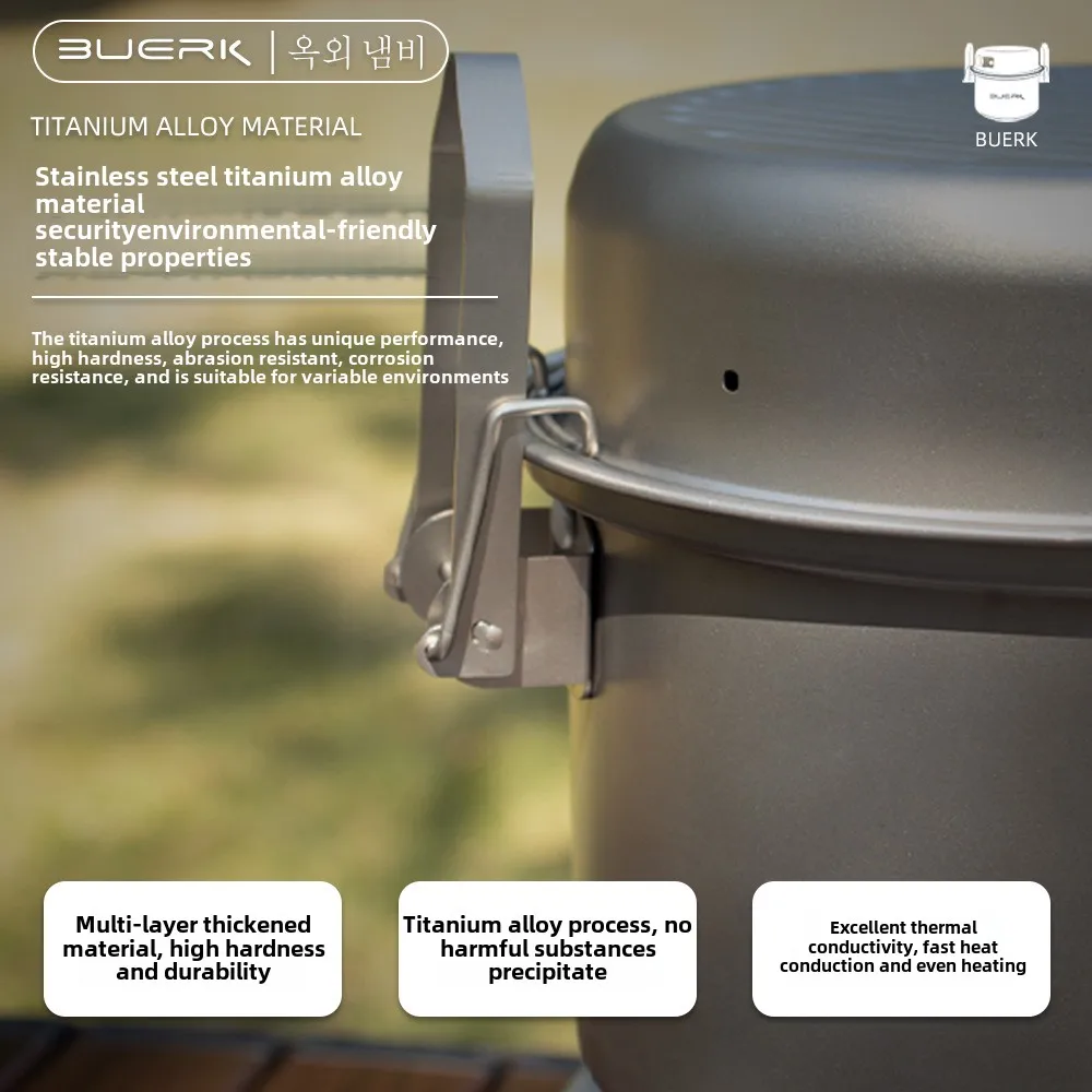 Olla multifuncional para cocin - Camping Cooking Rice reseña y precio