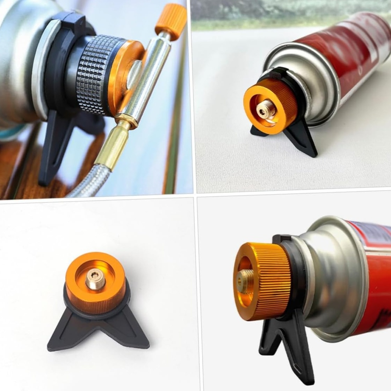 Adaptador de Tanque de Propano - Camping Cooking Appliances reseña y precio