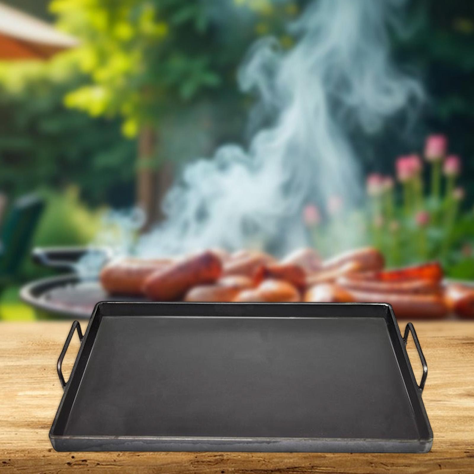 Plancha de Hierro Fundido para - Camping Cooking Frying Pan reseña y precio