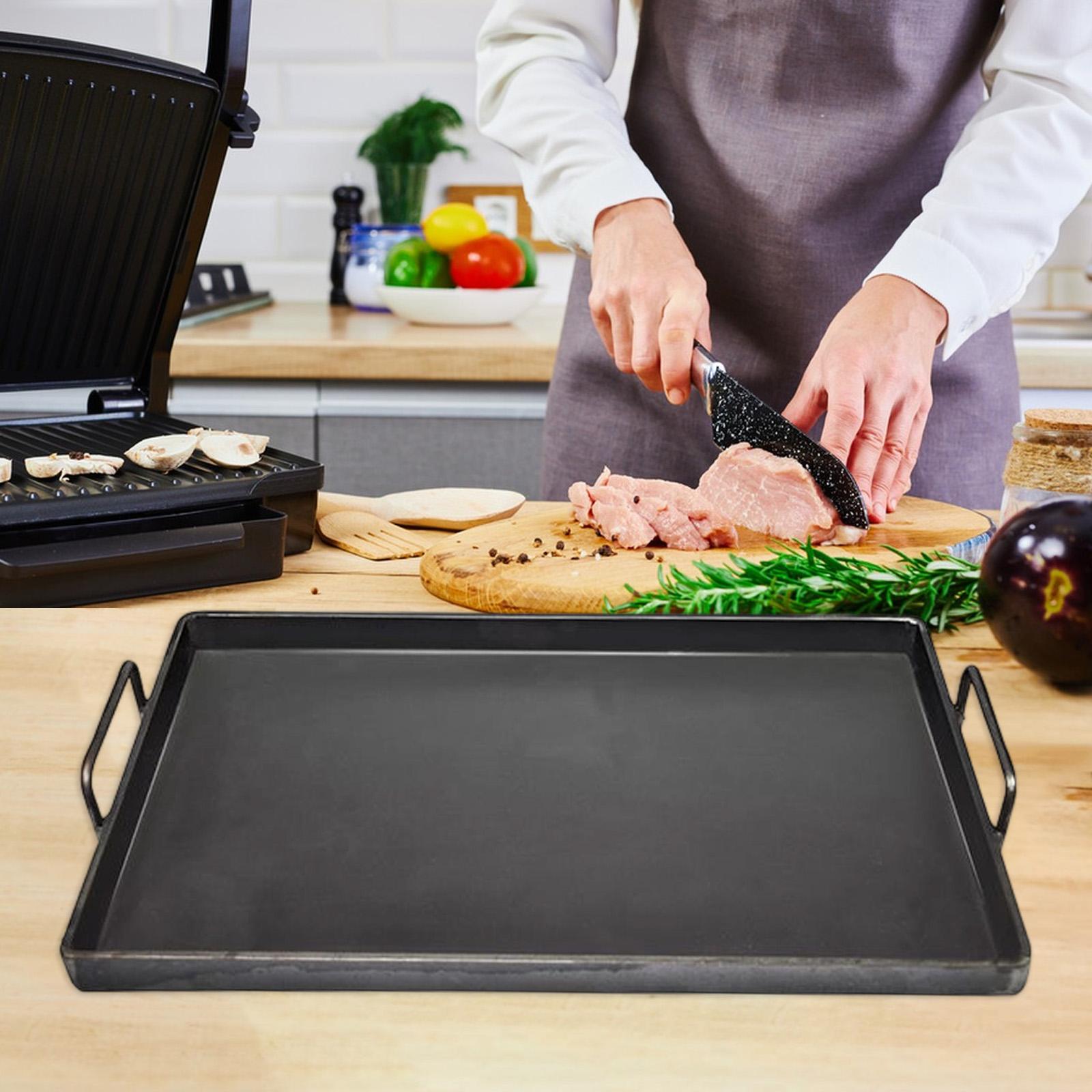 Plancha de Hierro Fundido para - Camping Cooking Frying Pan reseña y precio