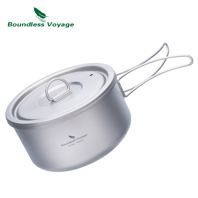 Olla de Camping de titanio Bou - Camping Cooking Appliances reseña y precio