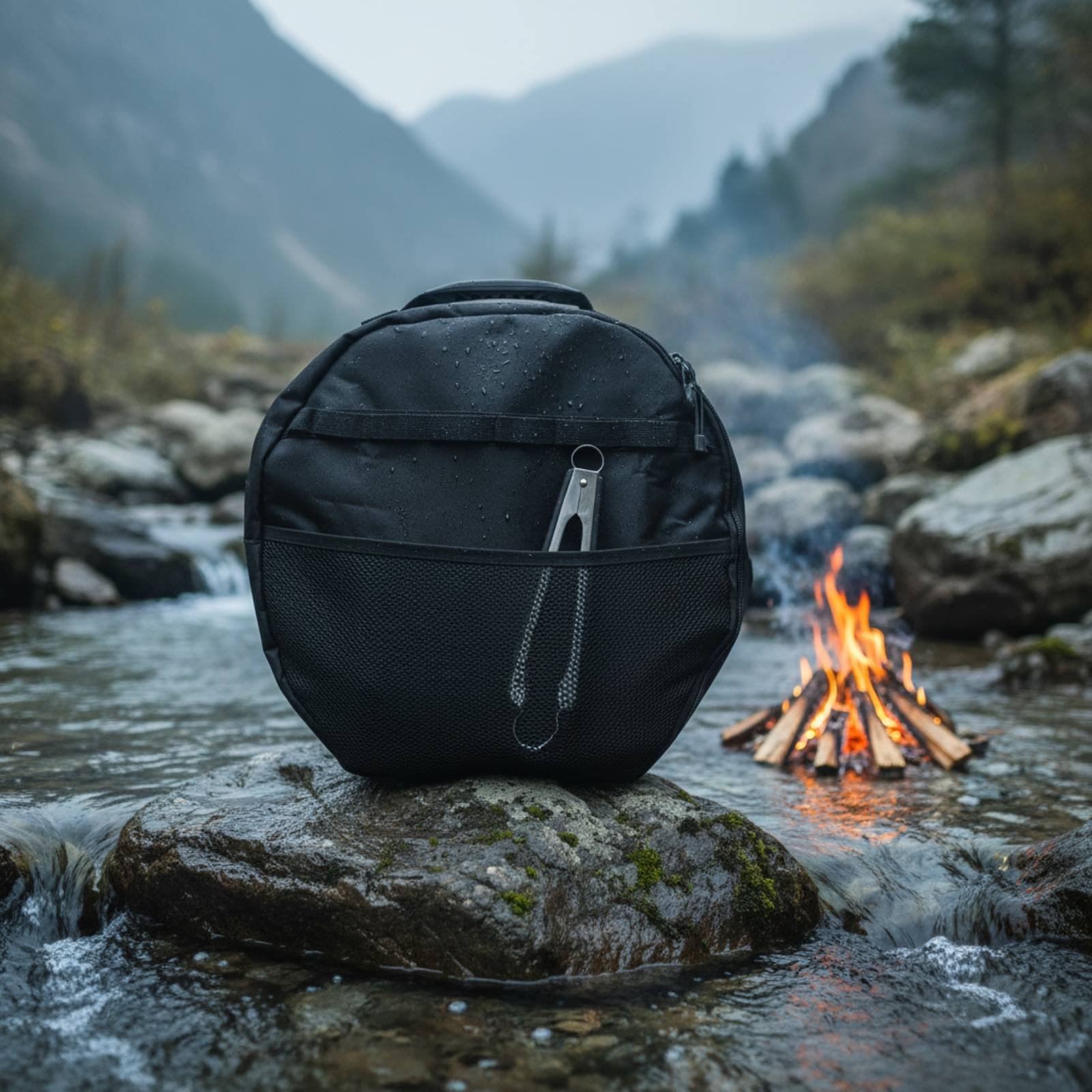 Bolsa organizadora para sarten - Camp Grill Portable Folding reseña y precio