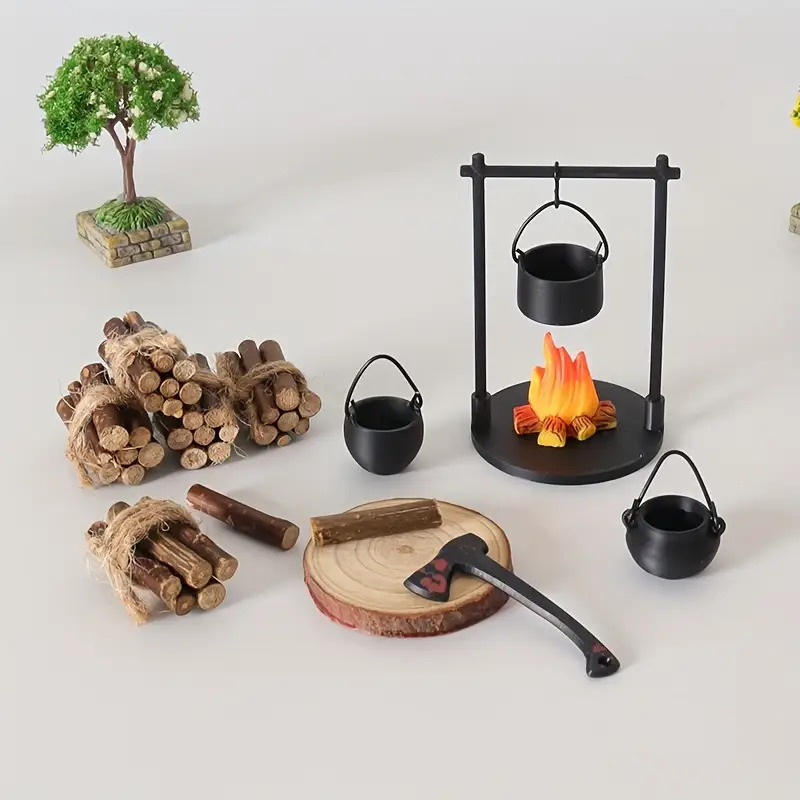 Mini estufa colgante para foga - Camping Cooking Appliances reseña y precio