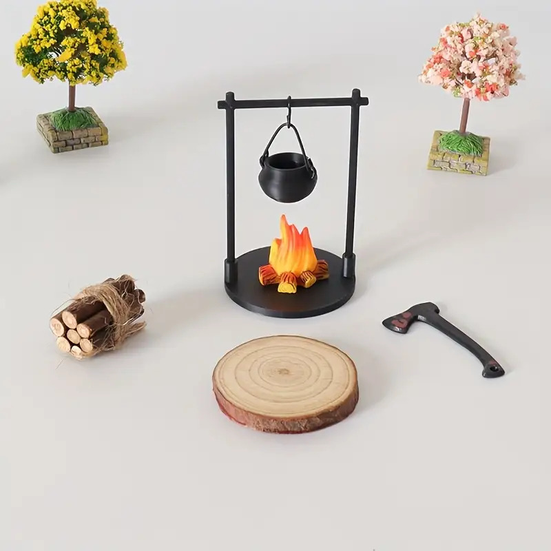 Mini estufa colgante para foga - Camping Cooking Appliances reseña y precio