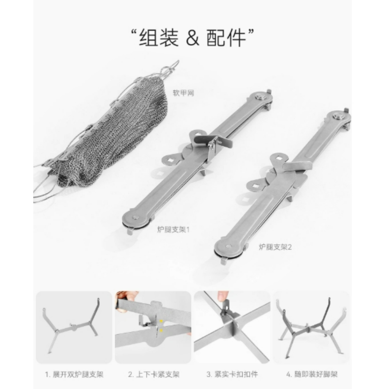 Para senderismo, Picnic, cocin - Camp Grill Portable Folding reseña y precio