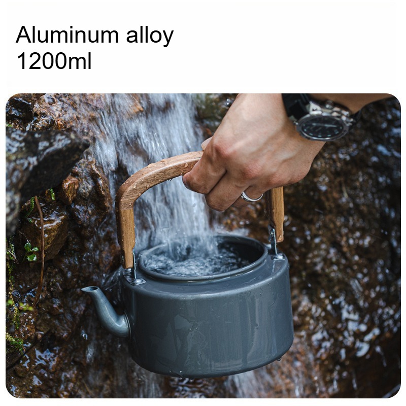 Hervidor de agua ligero de ale - Camping Cooking Kettle reseña y precio