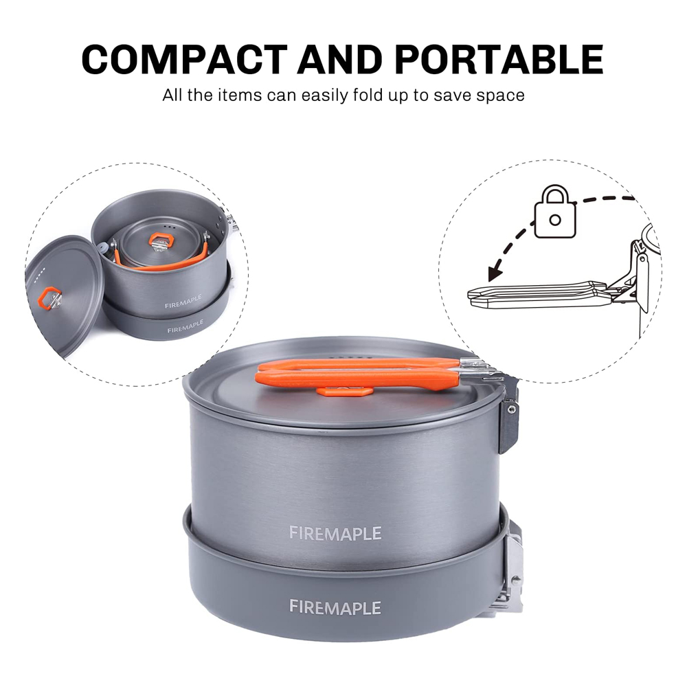 Fire Maple utensilios Camping  - Camping Cooking Rice reseña y precio