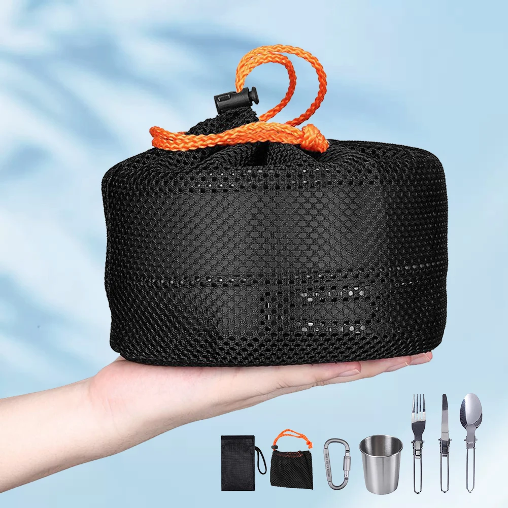 Kit de utensilios de cocina pa - Camping Cooking Pan reseña y precio