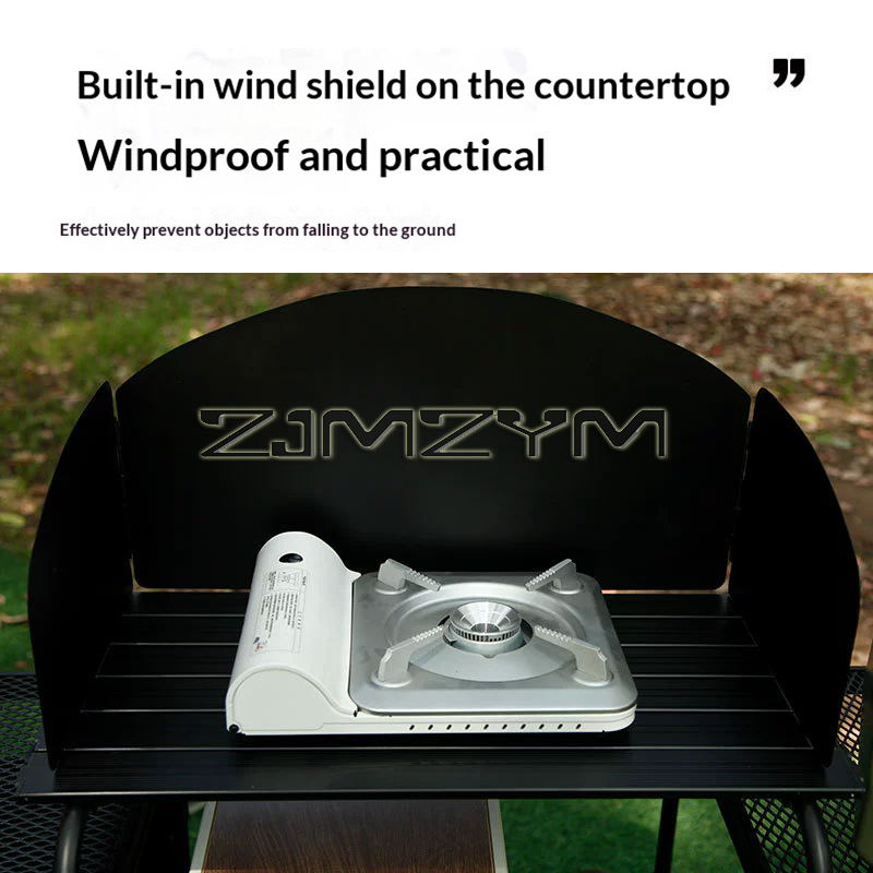 Mesa Plegable para Acampar al  - Camping Cooking Table With Storage reseña y precio