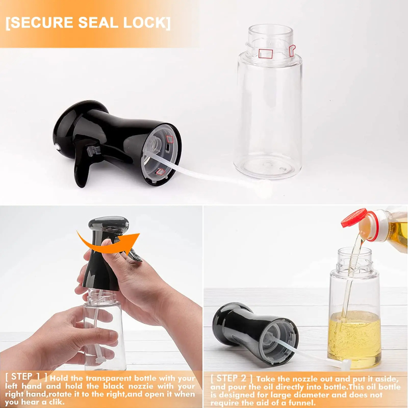 Botella pulverizadora de aceit - Camping Cooking Oil Bottle reseña y precio