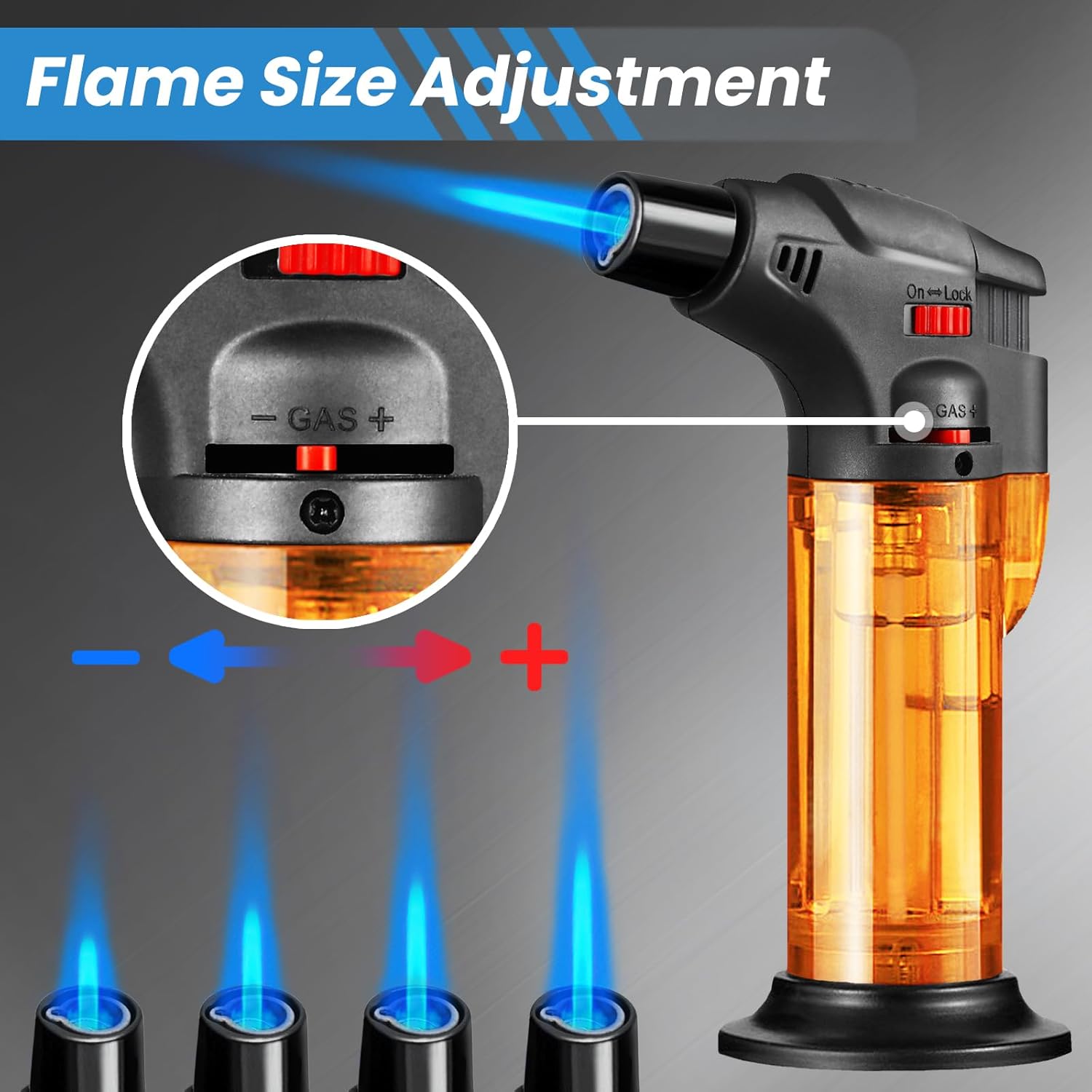 Encendedor de llama de chorro  - Camping Cooking Torch reseña y precio