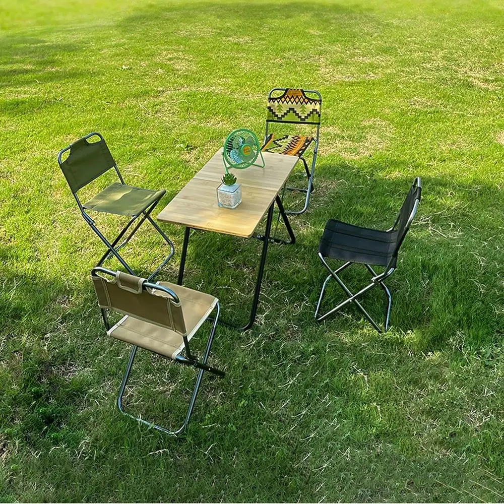Mesa Plegable Portátil de Bamb - Camp Grill Portable Folding reseña y precio