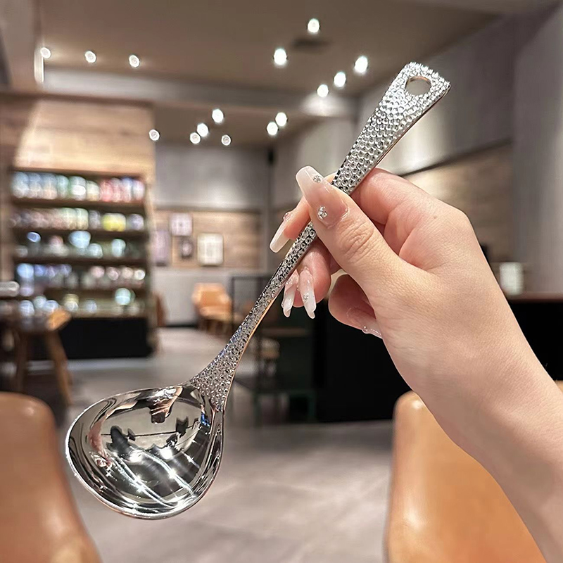 Cucharón de sopa de acero inox - Camping Cooking Essentials reseña y precio