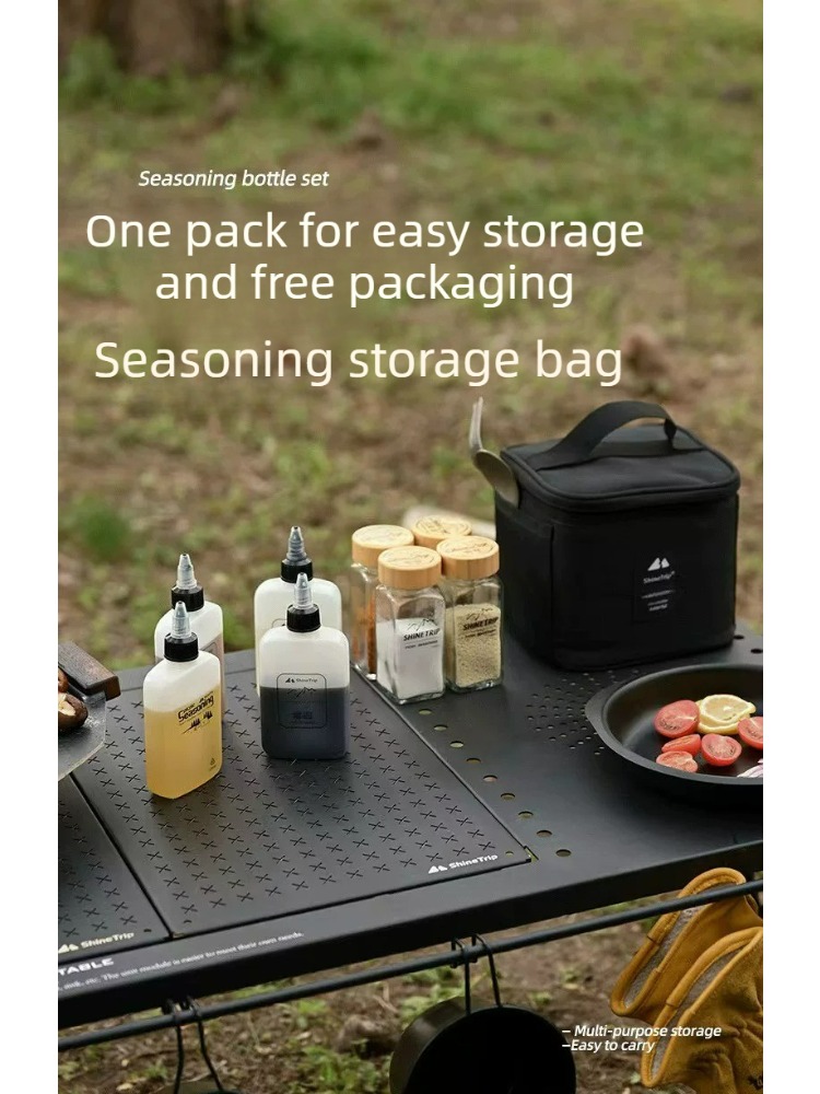 Juego de botellas para condime - Camping Cooking Oil Bottle reseña y precio
