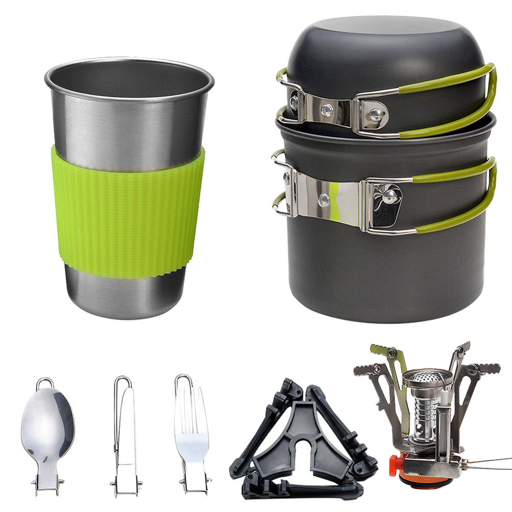 Juego de Utensilios de Cocina  - Camping Cooking Kit reseña y precio